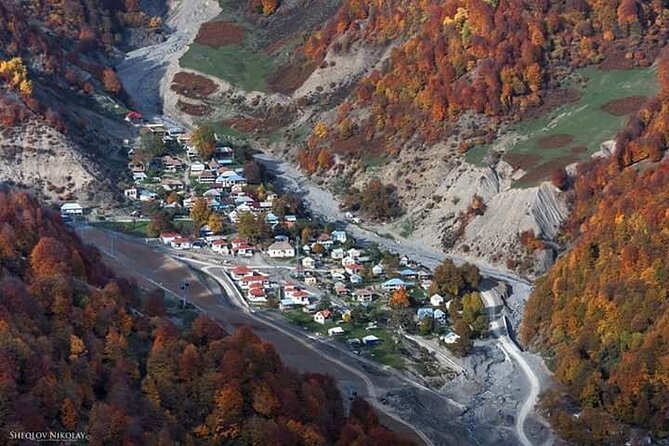 2 days 1 Night Shamakhi - Gabala - Lahij - Sheki Tour ( Northern Route) - Day 2: Sheki Fortress Walls, Palace of the Khans, and the Karvansaray