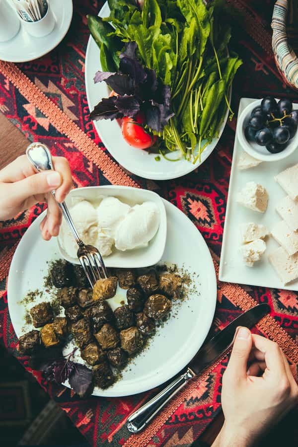 Azerbaijani Cooking Class & Old City Tour & Lunch - Ayran with dry mint: the drink that cools everything down