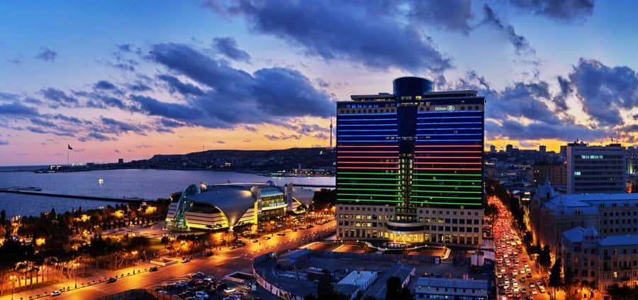 Baku: 3-Hour Private Night Tour (Yanardag & More) - Maiden Tower: Quick Classic Stop With Big Photo Payoff