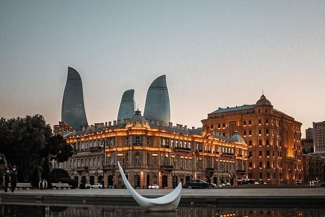 Baku City Sights Guided Night Walking Tour with Funicular - Flame Towers at Night and Why the Timing Works