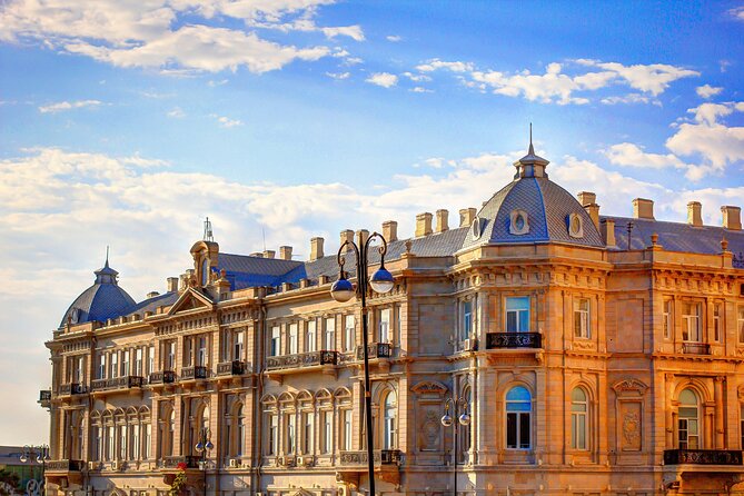 Baku City Sights Guided Night Walking Tour with Funicular - From Bulaq Spring Zodiac Sculptures to City Executive Power