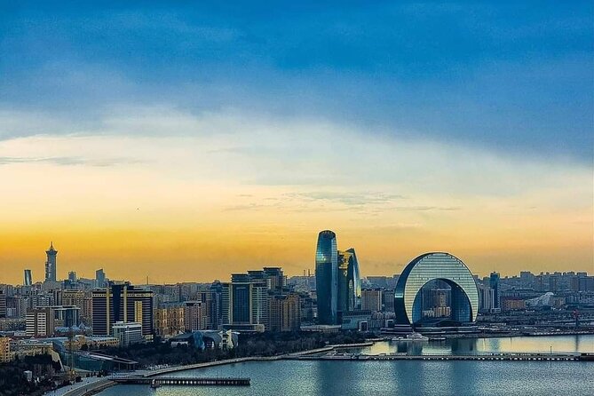 Baku City Sights Guided Night Walking Tour with Funicular - Clock Tower Live Piano and Azneft Square Oil Stories