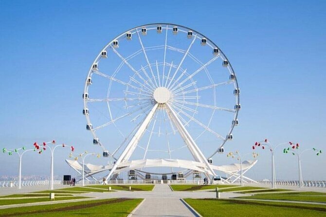 Baku City Tour with Guide Admission Include - Baku Eye on the boulevard: panoramic views with a built-in entertainment vibe
