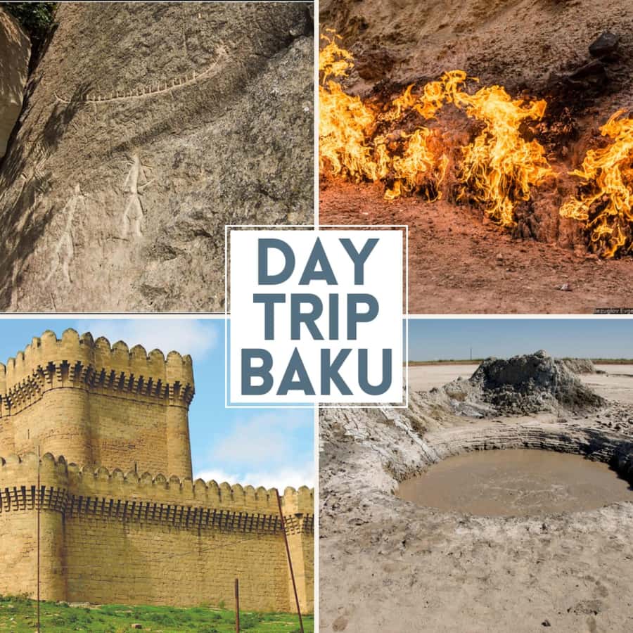 Baku: Gobustan & Absheron Trip - A 9-hour circuit of fire, mud, and rock art from Baku