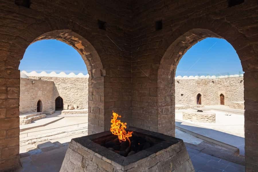 Baku: Gobustan & Absheron Trip - Start at the Old City gates, then Bibi-Heybat Mosque in 20 minutes