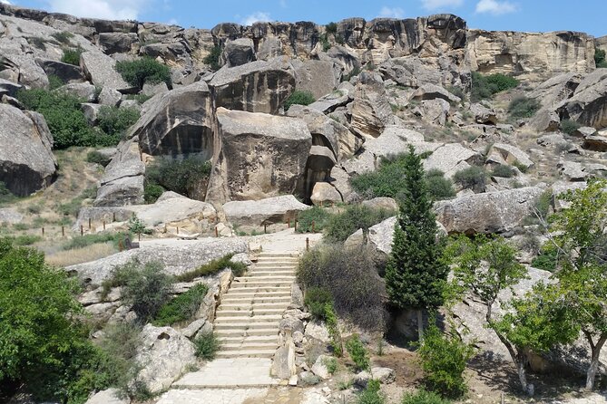 Baku: Gobustan, Mud Volcano, Fire Temple & Burning Mountain - Gobustan Rock Art: ancient carvings you can actually see in one guided hour