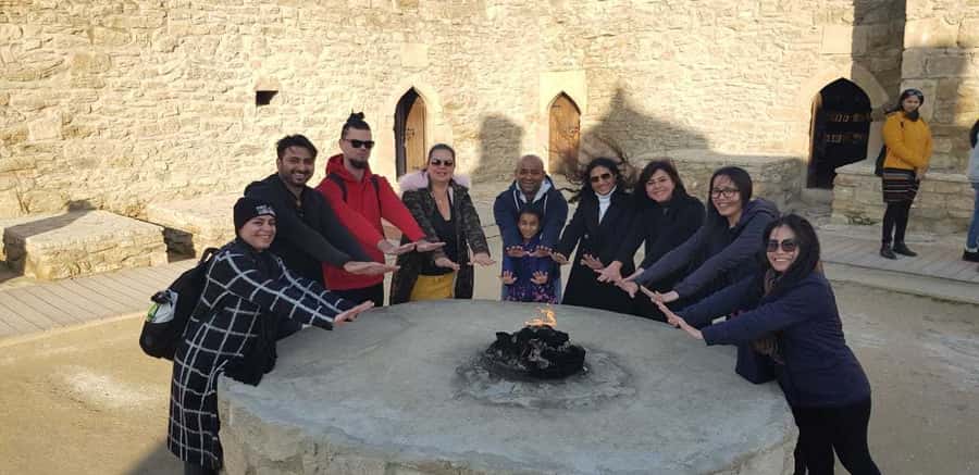 Baku: Gobustan, Volcanoes, Fire Temple and Yanardag Day Trip - Oil history near Bibi-Heybat, and the well that put Azerbaijan on the map
