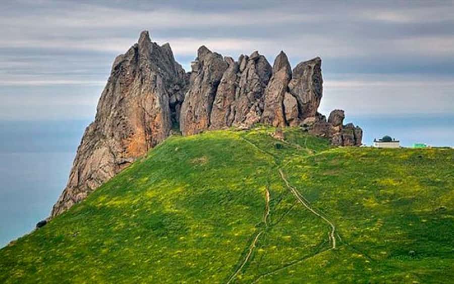 Baku: Guba Khinalig & Candy Cane Tour with Homemade Lunch - Candy Cane Mountain: Where the Rocks Look Like a Poster