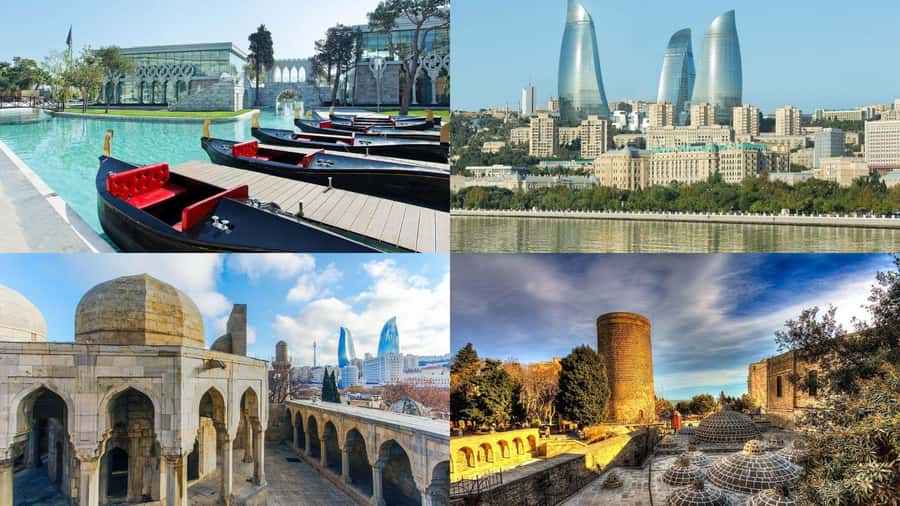 Baku Historical and modern tour in 2-3 hours+FREE Night tour - A 2-3 hour plan that still feels like two Baku’s