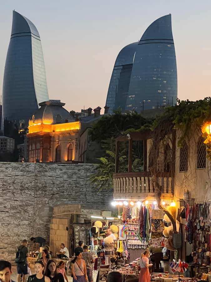 Baku: Night Panoramic Group Tour with Flame Towers 1 - Why Baku at Night Feels Different Than Daytime