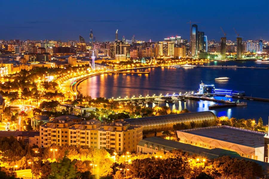 Baku: Nighttime Guided City Tour - Meeting at the Double Gates of Icherisheher: Easy Start, Short Ride