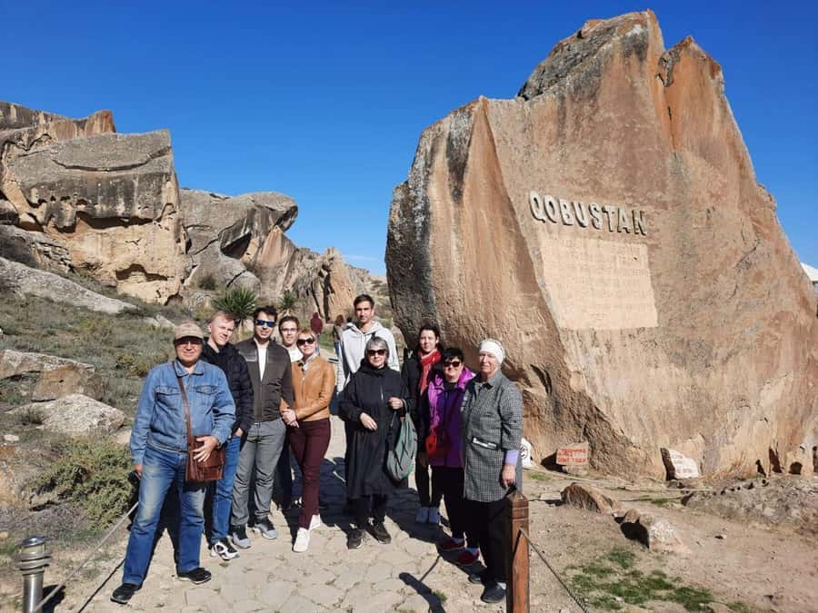Baku Qobustan Absheron Full Day Guided Tour - The Bibiheybət mosque stop, then the long ride south