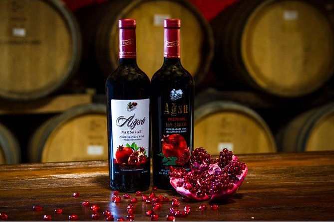Baku Wine Crawl for Small Groups - The wines you’re likely to taste, including pomegranate wine
