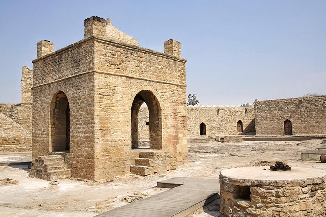 BEST Gobustan, Volcanoes & Absheron Fire Tour (Group or Private) - Yanar Dag, Burning Mountain: where the fire meets the hillside