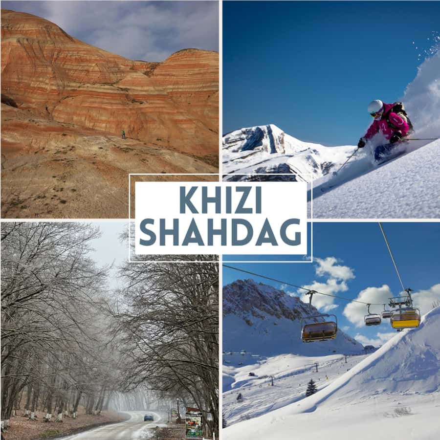 From Baku: Candy Mountains and Shahdag Tour - Khizi photo stop and guided tour: what you’ll do in 30 minutes