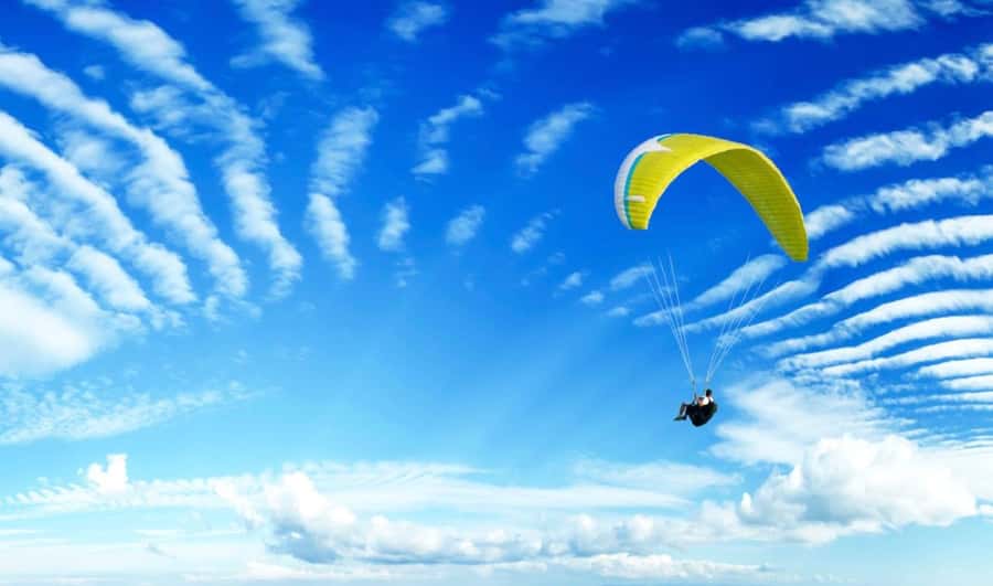From Baku: Paragliding Tour - Absheron National Park and Shahdili, the Caspian Sea view from above