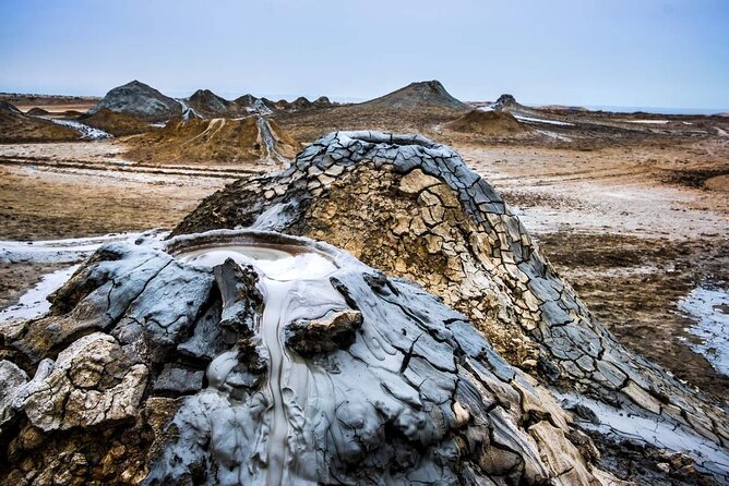 Full Day Sightseeing Tour of the main Attractions around Baku - Yanar Dag: The Burning Mountainside That Doesn’t Care About Rain