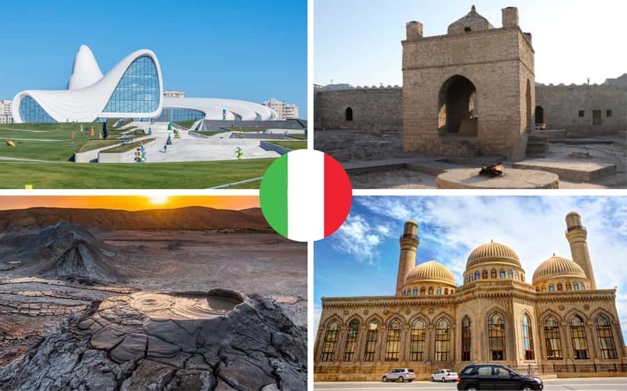 Gobustan and Fire temple Tour with Italian speaking guide - A Full Day of Baku to Absheron: Mosques, Mud Volcanoes, and Fire