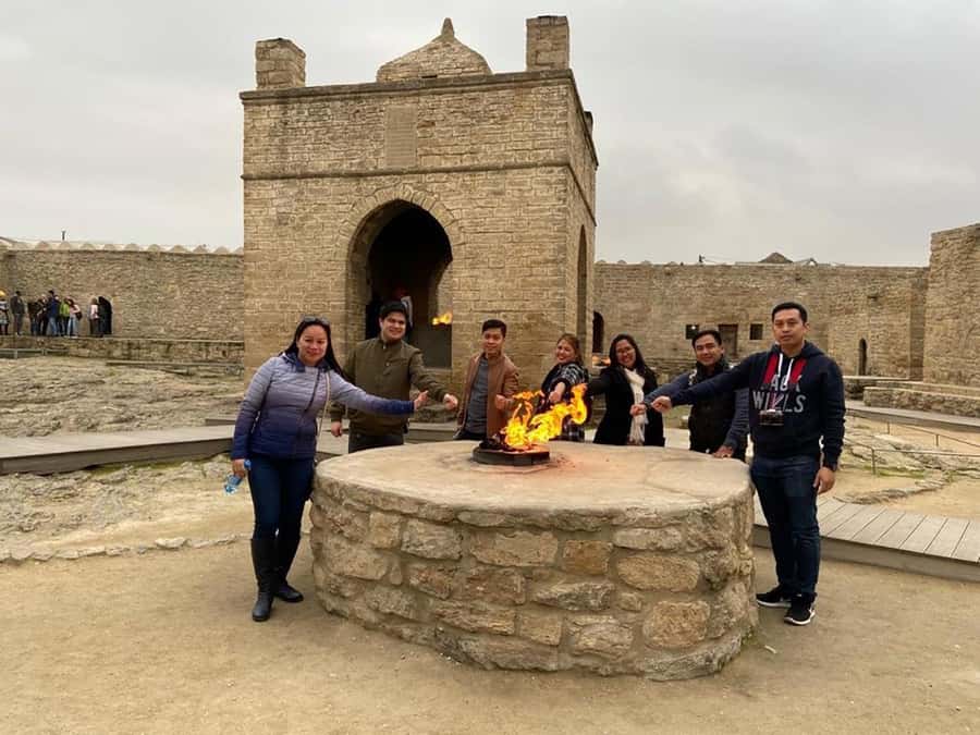 Gobustan & Mud, Fire Temple, Burning Mountain, H.A. Center - Bibiheybat Mosque: a calm start before the outdoors