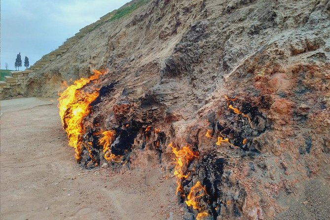 Gobustan, Mud Volcano, Burning Mountain and Fire Temple Tour - Bibi-Heybat Mosque and the First Oil Well: More Than a Finish Line