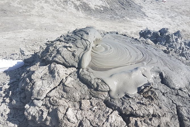 Gobustan Tour and Mad Volcanoes - tour to stone age - Mud volcano bubbling site: geology you can actually see
