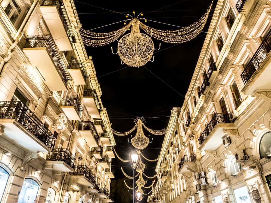 Incredible Baku Nights Panoramic Tour - Nizami Street, where the locals move