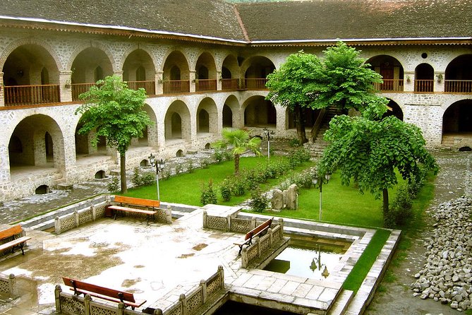 Independent multi-day Azerbaijan Tour - Day 1 in detail: from Shamakhi’s Diri Baba to Sheki by night