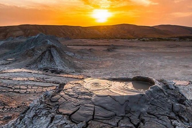 Mud Volcanoes & Gobustan Private Tour - Dashgil Mud Volcanoes: Up Close to the Crater and the Clay