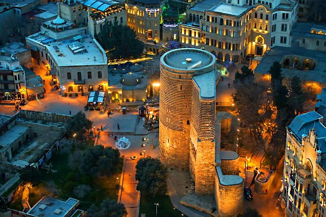 Old City Walking Tour - Maiden Tower: fortress design and a rooftop view of everything