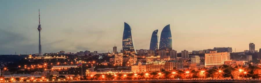 Panoramic Night Baku with Azerbaijan Tour - Meeting point at Old City, and why the Double Gates matter
