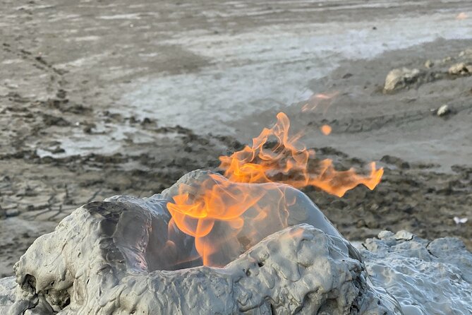 Qobustan rock arts, Mud Volcanoes, Fire temple Ateshgah, Yanardag - Ateshgah Fire Temple: Eternal Flame, Gas Outlets, and the Many Layers of Worship