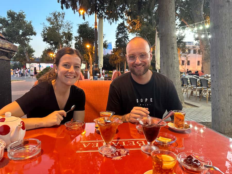 Taste of Azerbaijan: Cuisine Tour with Snacks and Dinner - Baku Boulevard Tea Ceremony: Murabba and Baklava by the Sea